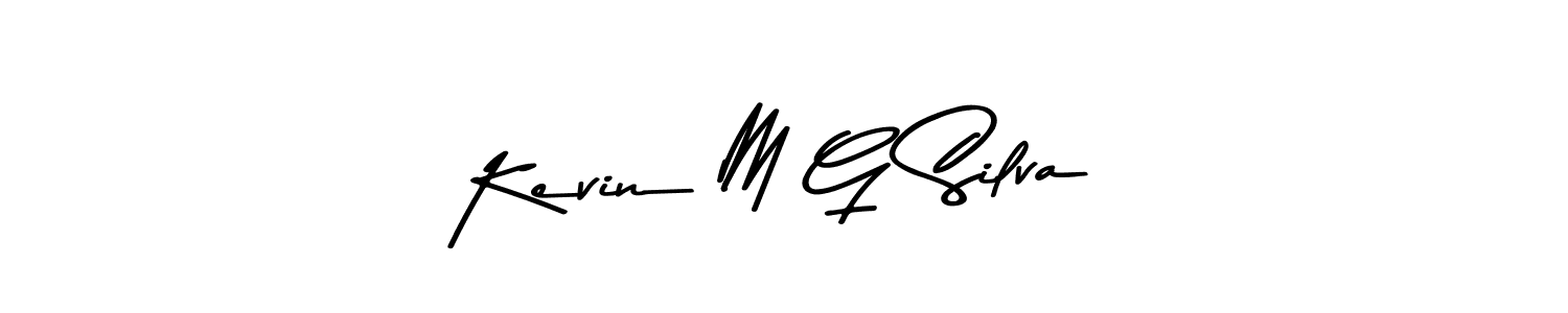 if you are searching for the best signature style for your name Kevin M G Silva. so please give up your signature search. here we have designed multiple signature styles  using Asem Kandis PERSONAL USE. Kevin M G Silva signature style 9 images and pictures png