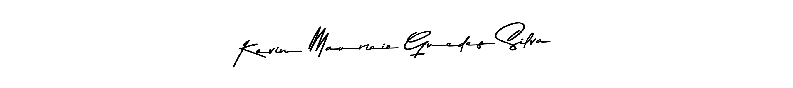 This is the best signature style for the Kevin Mauricio Guedes Silva name. Also you like these signature font (Asem Kandis PERSONAL USE). Mix name signature. Kevin Mauricio Guedes Silva signature style 9 images and pictures png