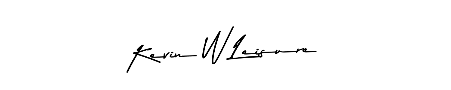 See photos of Kevin W Leisure official signature by Spectra . Check more albums & portfolios. Read reviews & check more about Asem Kandis PERSONAL USE font. Kevin W Leisure signature style 9 images and pictures png