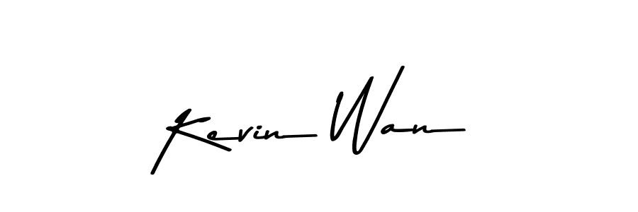 You should practise on your own different ways (Asem Kandis PERSONAL USE) to write your name (Kevin Wan) in signature. don't let someone else do it for you. Kevin Wan signature style 9 images and pictures png