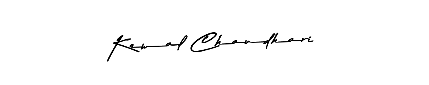 Also You can easily find your signature by using the search form. We will create Kewal Chaudhari name handwritten signature images for you free of cost using Asem Kandis PERSONAL USE sign style. Kewal Chaudhari signature style 9 images and pictures png