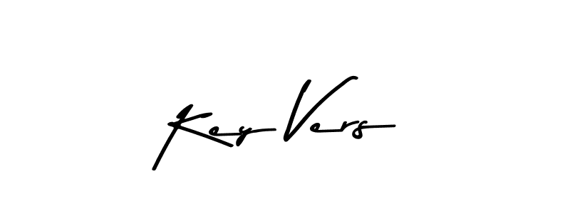 How to make Key Vers name signature. Use Asem Kandis PERSONAL USE style for creating short signs online. This is the latest handwritten sign. Key Vers signature style 9 images and pictures png