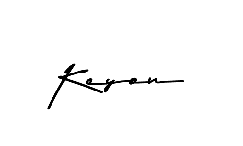 This is the best signature style for the Keyon name. Also you like these signature font (Asem Kandis PERSONAL USE). Mix name signature. Keyon signature style 9 images and pictures png
