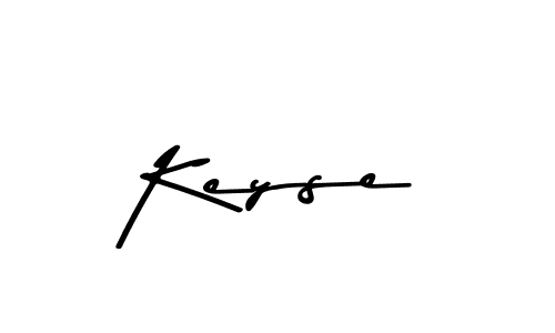 Create a beautiful signature design for name Keyse. With this signature (Asem Kandis PERSONAL USE) fonts, you can make a handwritten signature for free. Keyse signature style 9 images and pictures png