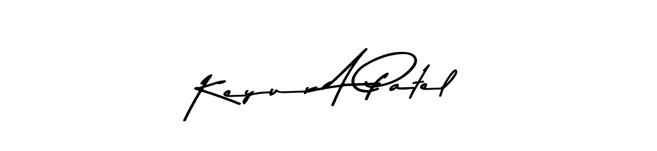 Also we have Keyur A Patel name is the best signature style. Create professional handwritten signature collection using Asem Kandis PERSONAL USE autograph style. Keyur A Patel signature style 9 images and pictures png