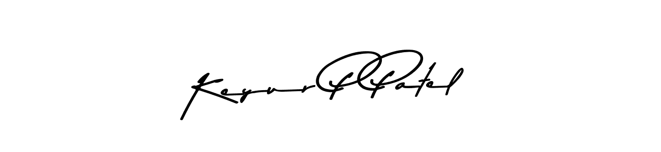 Similarly Asem Kandis PERSONAL USE is the best handwritten signature design. Signature creator online .You can use it as an online autograph creator for name Keyur P Patel. Keyur P Patel signature style 9 images and pictures png