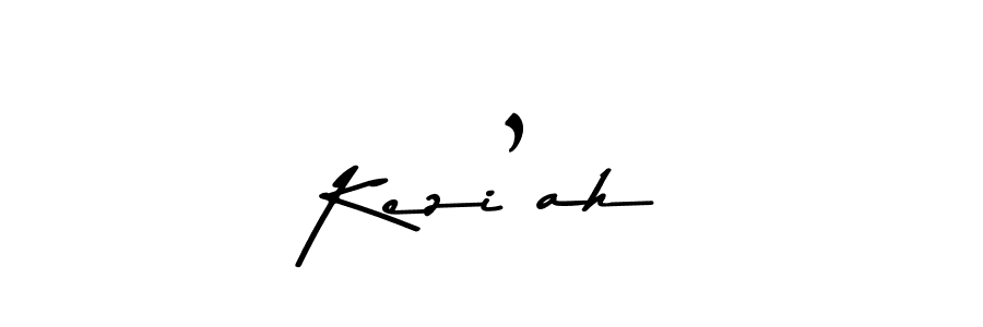 How to Draw Kezi’ah signature style? Asem Kandis PERSONAL USE is a latest design signature styles for name Kezi’ah. Kezi’ah signature style 9 images and pictures png