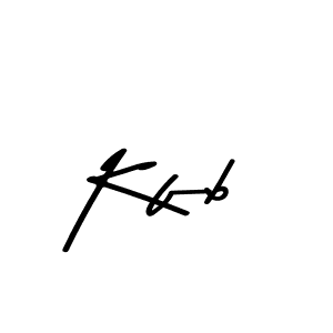 Make a beautiful signature design for name Kfb. With this signature (Asem Kandis PERSONAL USE) style, you can create a handwritten signature for free. Kfb signature style 9 images and pictures png