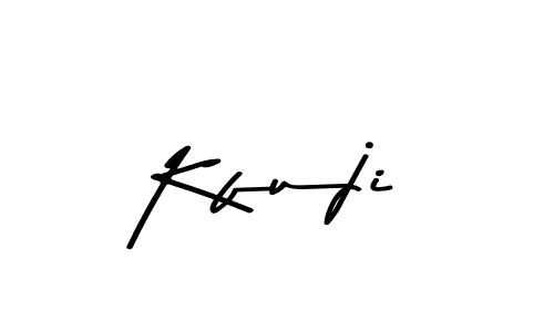 How to make Kfuji name signature. Use Asem Kandis PERSONAL USE style for creating short signs online. This is the latest handwritten sign. Kfuji signature style 9 images and pictures png