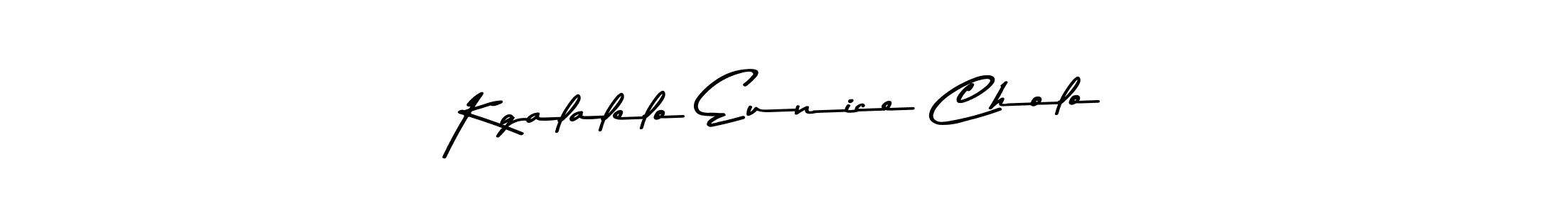 How to Draw Kgalalelo Eunice Cholo signature style? Asem Kandis PERSONAL USE is a latest design signature styles for name Kgalalelo Eunice Cholo. Kgalalelo Eunice Cholo signature style 9 images and pictures png