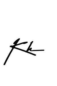 Also You can easily find your signature by using the search form. We will create Kh name handwritten signature images for you free of cost using Asem Kandis PERSONAL USE sign style. Kh signature style 9 images and pictures png