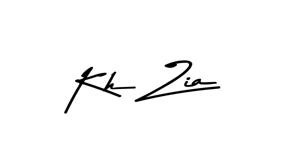 if you are searching for the best signature style for your name Kh Zia. so please give up your signature search. here we have designed multiple signature styles  using Asem Kandis PERSONAL USE. Kh Zia signature style 9 images and pictures png