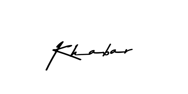 Check out images of Autograph of Khabar name. Actor Khabar Signature Style. Asem Kandis PERSONAL USE is a professional sign style online. Khabar signature style 9 images and pictures png