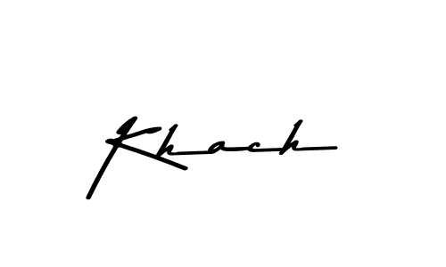 if you are searching for the best signature style for your name Khach. so please give up your signature search. here we have designed multiple signature styles  using Asem Kandis PERSONAL USE. Khach signature style 9 images and pictures png