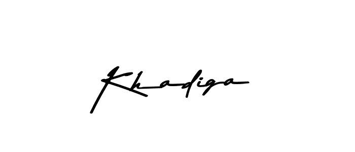 This is the best signature style for the Khadiga name. Also you like these signature font (Asem Kandis PERSONAL USE). Mix name signature. Khadiga signature style 9 images and pictures png