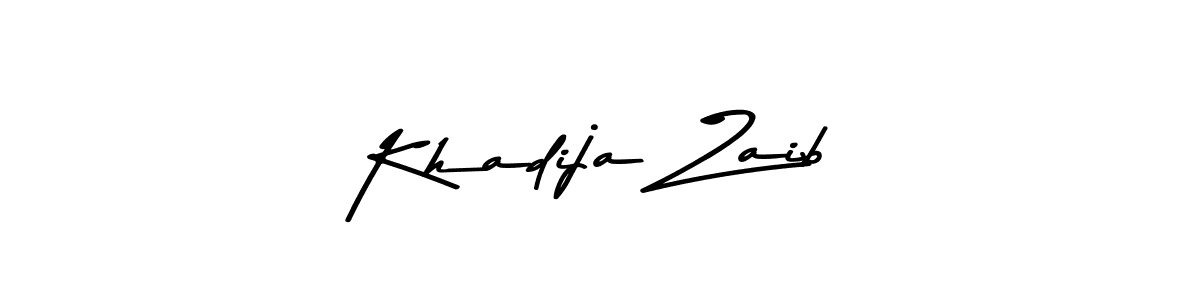Use a signature maker to create a handwritten signature online. With this signature software, you can design (Asem Kandis PERSONAL USE) your own signature for name Khadija Zaib. Khadija Zaib signature style 9 images and pictures png
