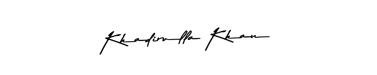 It looks lik you need a new signature style for name Khadirulla Khan. Design unique handwritten (Asem Kandis PERSONAL USE) signature with our free signature maker in just a few clicks. Khadirulla Khan signature style 9 images and pictures png