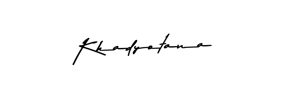 Once you've used our free online signature maker to create your best signature Asem Kandis PERSONAL USE style, it's time to enjoy all of the benefits that Khadyotana name signing documents. Khadyotana signature style 9 images and pictures png
