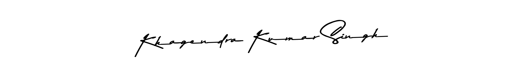 Asem Kandis PERSONAL USE is a professional signature style that is perfect for those who want to add a touch of class to their signature. It is also a great choice for those who want to make their signature more unique. Get Khagendra Kumar Singh name to fancy signature for free. Khagendra Kumar Singh signature style 9 images and pictures png