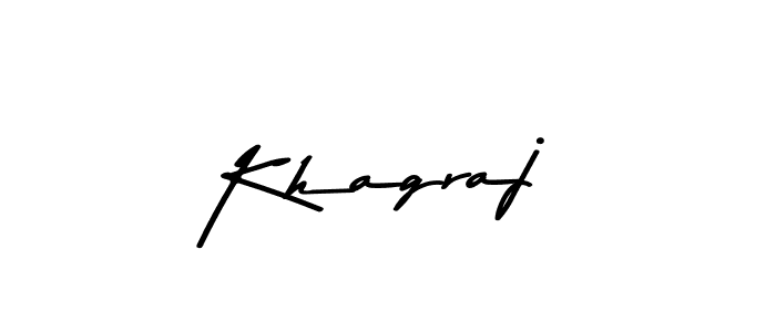 Also we have Khagraj name is the best signature style. Create professional handwritten signature collection using Asem Kandis PERSONAL USE autograph style. Khagraj signature style 9 images and pictures png