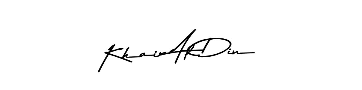 You should practise on your own different ways (Asem Kandis PERSONAL USE) to write your name (Khair Al Din) in signature. don't let someone else do it for you. Khair Al Din signature style 9 images and pictures png