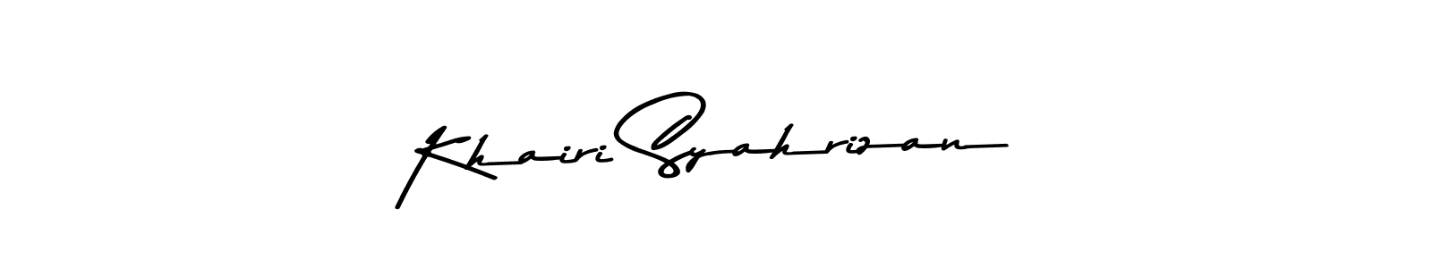Make a short Khairi Syahrizan signature style. Manage your documents anywhere anytime using Asem Kandis PERSONAL USE. Create and add eSignatures, submit forms, share and send files easily. Khairi Syahrizan signature style 9 images and pictures png
