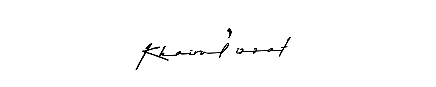 Asem Kandis PERSONAL USE is a professional signature style that is perfect for those who want to add a touch of class to their signature. It is also a great choice for those who want to make their signature more unique. Get Khairul’izzat name to fancy signature for free. Khairul’izzat signature style 9 images and pictures png