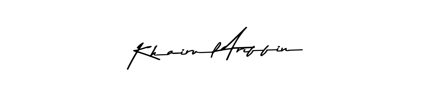 You can use this online signature creator to create a handwritten signature for the name Khairul Ariffin. This is the best online autograph maker. Khairul Ariffin signature style 9 images and pictures png