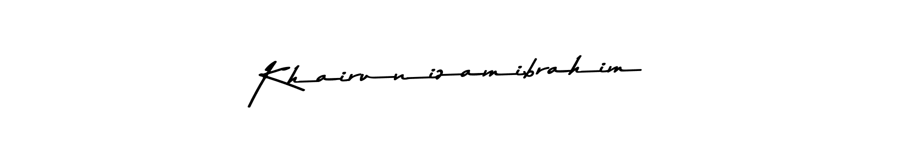 Once you've used our free online signature maker to create your best signature Asem Kandis PERSONAL USE style, it's time to enjoy all of the benefits that Khairunizamibrahim name signing documents. Khairunizamibrahim signature style 9 images and pictures png