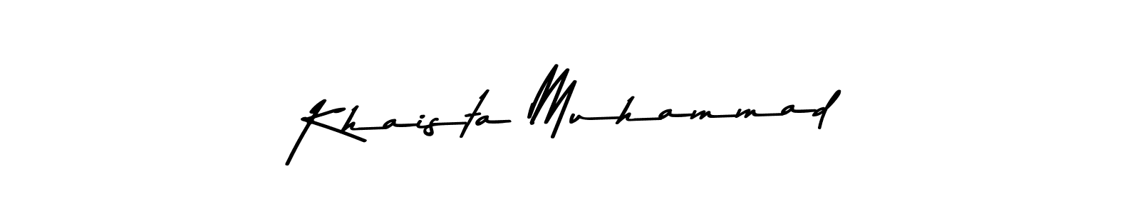 Make a short Khaista Muhammad signature style. Manage your documents anywhere anytime using Asem Kandis PERSONAL USE. Create and add eSignatures, submit forms, share and send files easily. Khaista Muhammad signature style 9 images and pictures png