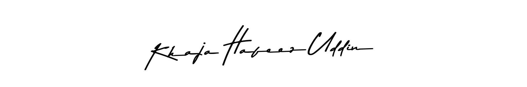 Also You can easily find your signature by using the search form. We will create Khaja Hafeez Uddin name handwritten signature images for you free of cost using Asem Kandis PERSONAL USE sign style. Khaja Hafeez Uddin signature style 9 images and pictures png