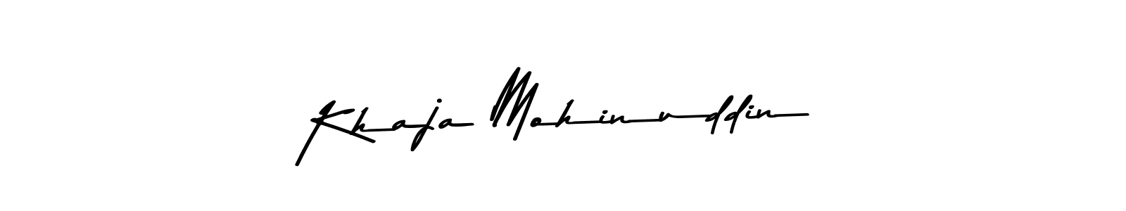 Make a beautiful signature design for name Khaja Mohinuddin. Use this online signature maker to create a handwritten signature for free. Khaja Mohinuddin signature style 9 images and pictures png