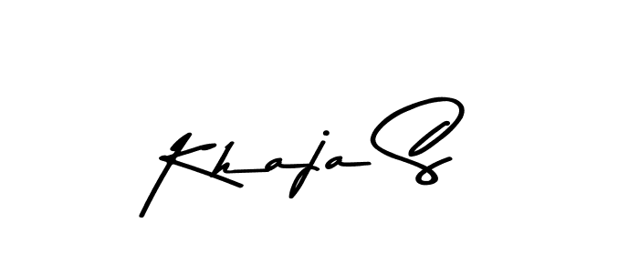 Also we have Khaja S name is the best signature style. Create professional handwritten signature collection using Asem Kandis PERSONAL USE autograph style. Khaja S signature style 9 images and pictures png