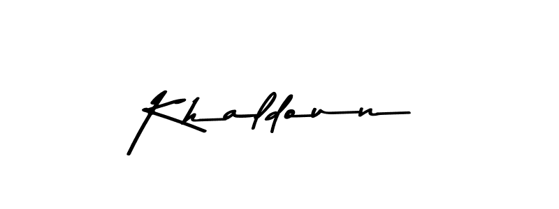 You can use this online signature creator to create a handwritten signature for the name Khaldoun. This is the best online autograph maker. Khaldoun signature style 9 images and pictures png