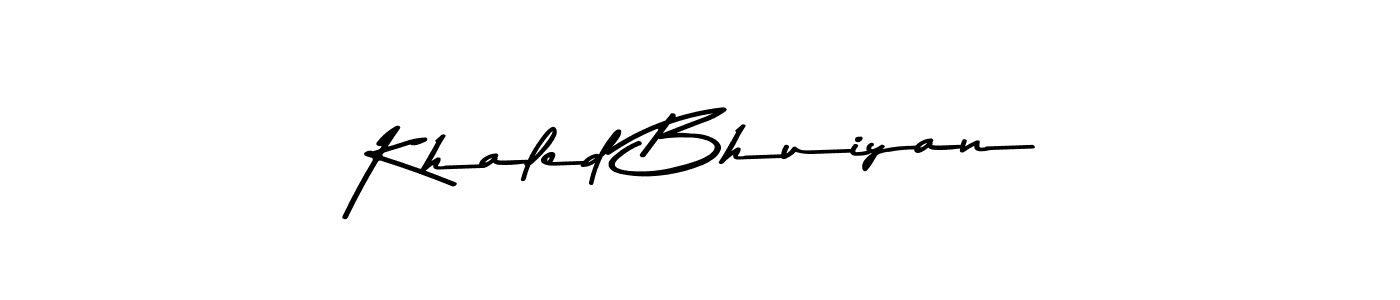 How to make Khaled Bhuiyan signature? Asem Kandis PERSONAL USE is a professional autograph style. Create handwritten signature for Khaled Bhuiyan name. Khaled Bhuiyan signature style 9 images and pictures png