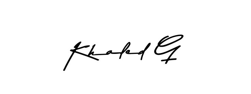 if you are searching for the best signature style for your name Khaled G. so please give up your signature search. here we have designed multiple signature styles  using Asem Kandis PERSONAL USE. Khaled G signature style 9 images and pictures png
