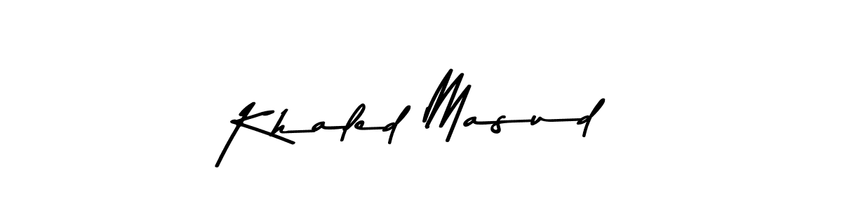 This is the best signature style for the Khaled Masud name. Also you like these signature font (Asem Kandis PERSONAL USE). Mix name signature. Khaled Masud signature style 9 images and pictures png