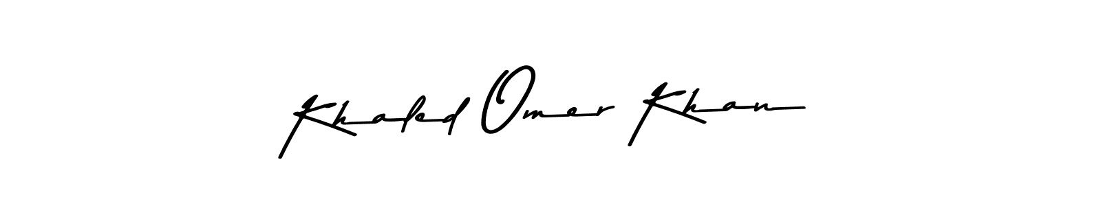 The best way (Asem Kandis PERSONAL USE) to make a short signature is to pick only two or three words in your name. The name Khaled Omer Khan include a total of six letters. For converting this name. Khaled Omer Khan signature style 9 images and pictures png