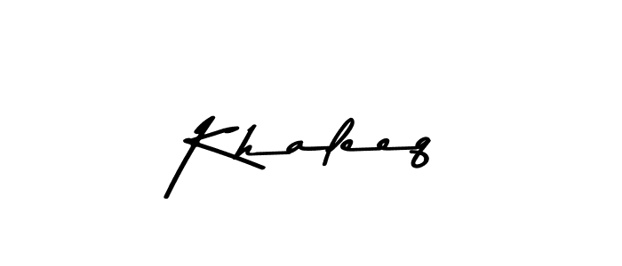 if you are searching for the best signature style for your name Khaleeq. so please give up your signature search. here we have designed multiple signature styles  using Asem Kandis PERSONAL USE. Khaleeq signature style 9 images and pictures png