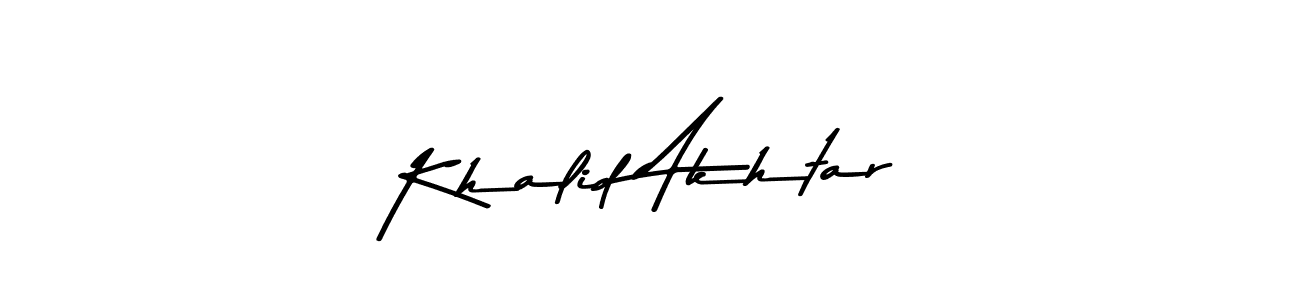 You can use this online signature creator to create a handwritten signature for the name Khalid Akhtar. This is the best online autograph maker. Khalid Akhtar signature style 9 images and pictures png