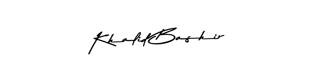 This is the best signature style for the Khalid Bashir name. Also you like these signature font (Asem Kandis PERSONAL USE). Mix name signature. Khalid Bashir signature style 9 images and pictures png