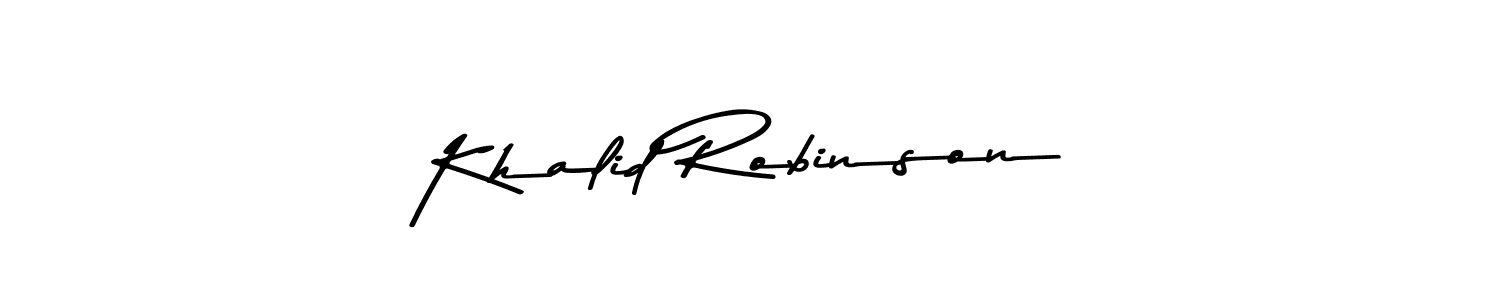 Similarly Asem Kandis PERSONAL USE is the best handwritten signature design. Signature creator online .You can use it as an online autograph creator for name Khalid Robinson. Khalid Robinson signature style 9 images and pictures png