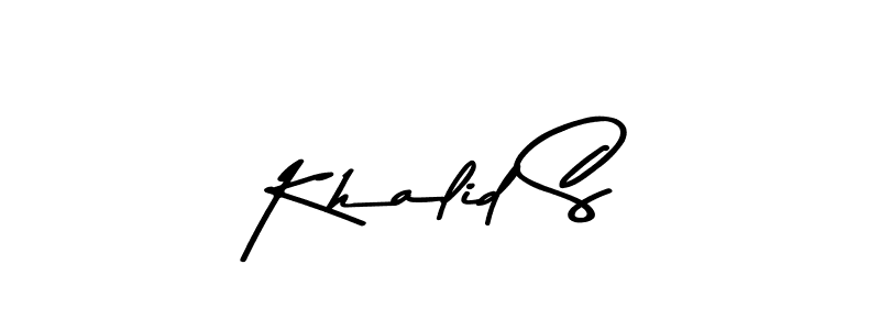 It looks lik you need a new signature style for name Khalid S. Design unique handwritten (Asem Kandis PERSONAL USE) signature with our free signature maker in just a few clicks. Khalid S signature style 9 images and pictures png