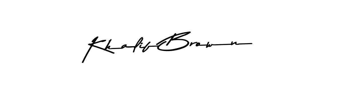 Asem Kandis PERSONAL USE is a professional signature style that is perfect for those who want to add a touch of class to their signature. It is also a great choice for those who want to make their signature more unique. Get Khalif Brown name to fancy signature for free. Khalif Brown signature style 9 images and pictures png