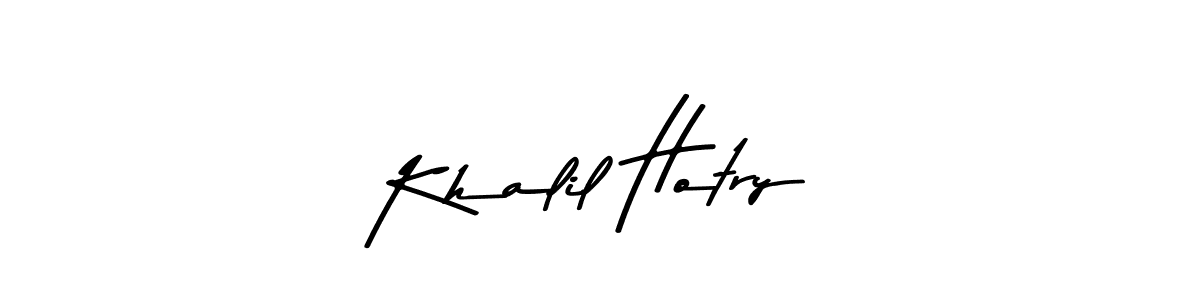 Also You can easily find your signature by using the search form. We will create Khalil Hotry name handwritten signature images for you free of cost using Asem Kandis PERSONAL USE sign style. Khalil Hotry signature style 9 images and pictures png