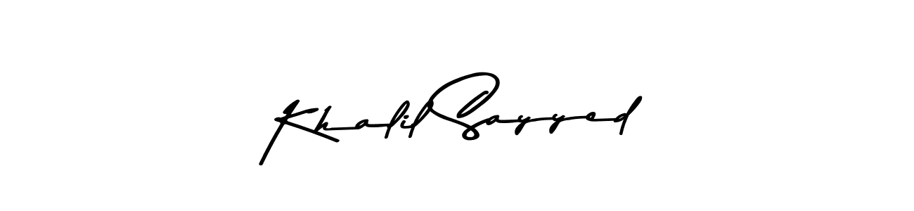 Asem Kandis PERSONAL USE is a professional signature style that is perfect for those who want to add a touch of class to their signature. It is also a great choice for those who want to make their signature more unique. Get Khalil Sayyed name to fancy signature for free. Khalil Sayyed signature style 9 images and pictures png