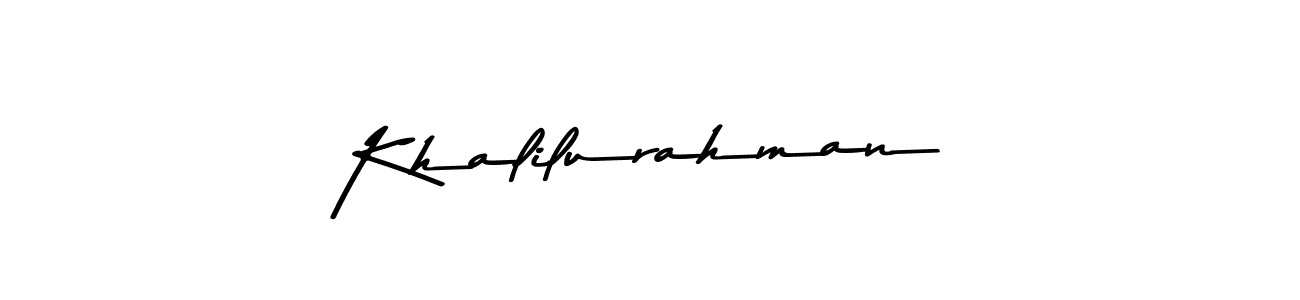 Make a short Khalilurahman signature style. Manage your documents anywhere anytime using Asem Kandis PERSONAL USE. Create and add eSignatures, submit forms, share and send files easily. Khalilurahman signature style 9 images and pictures png