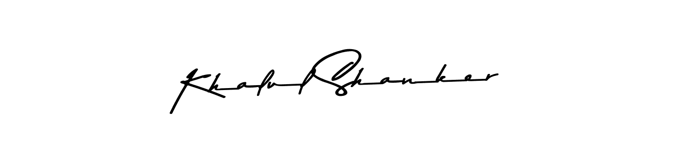 It looks lik you need a new signature style for name Khalul Shanker. Design unique handwritten (Asem Kandis PERSONAL USE) signature with our free signature maker in just a few clicks. Khalul Shanker signature style 9 images and pictures png