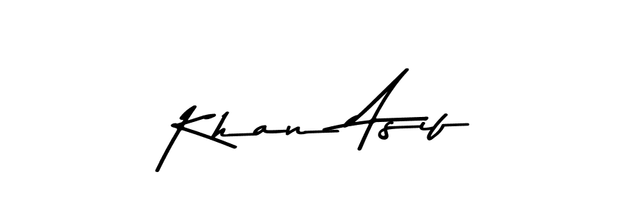 This is the best signature style for the Khan Asif name. Also you like these signature font (Asem Kandis PERSONAL USE). Mix name signature. Khan Asif signature style 9 images and pictures png