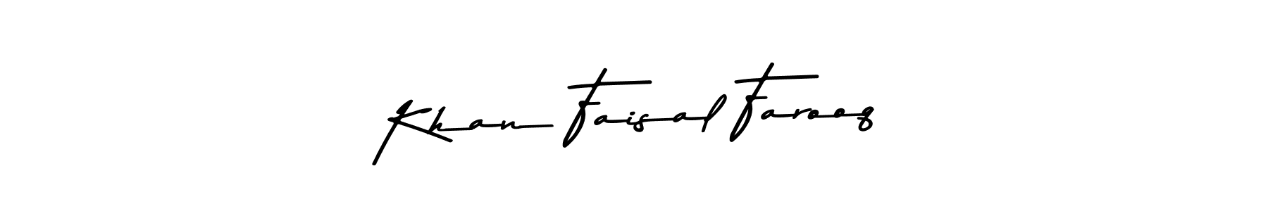 How to make Khan Faisal Farooq signature? Asem Kandis PERSONAL USE is a professional autograph style. Create handwritten signature for Khan Faisal Farooq name. Khan Faisal Farooq signature style 9 images and pictures png